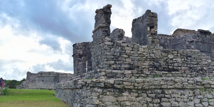 Tulum Archaeological Site, one of the historical places to visit in Cancun, Mexico