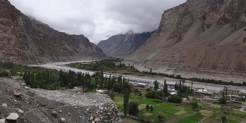 Charming village with apricot orchards, stone houses, and views of the Baltistan heritage
