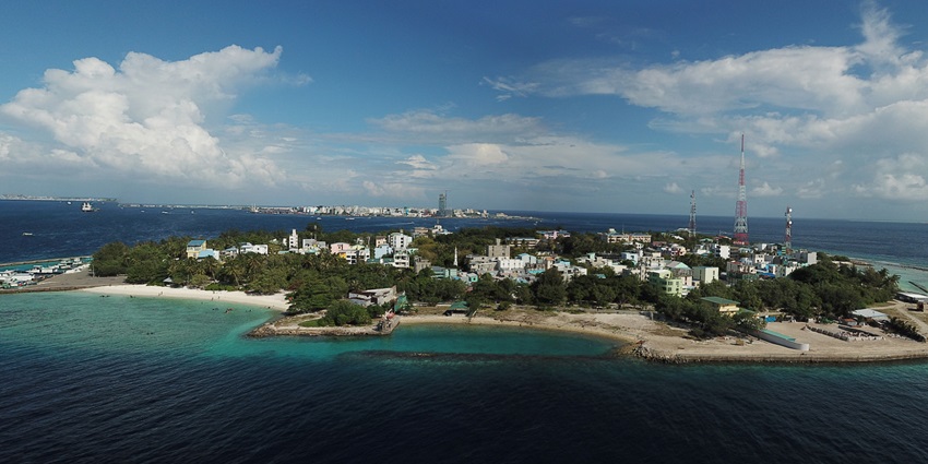 Panoramic view of Vilingili Island, one of the places to visit in Maldives in September