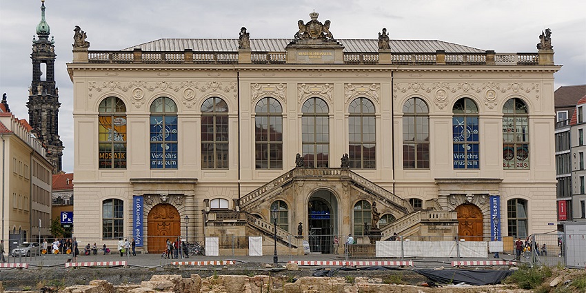 Learn about the history of transportation at the Dresden Transport Museum, showcasing vehicles and rail history.