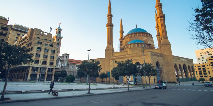 Visiting the Mohammad Al-Amin Mosque is surely one of the top things to do in Beirut on your visit there.