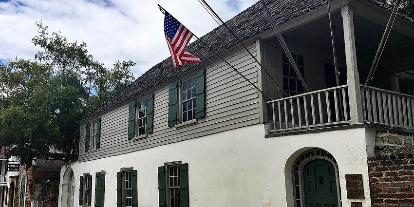 Visit the Gonzalez-Alvarez House - one of the best things to do in Florida for spring break.

