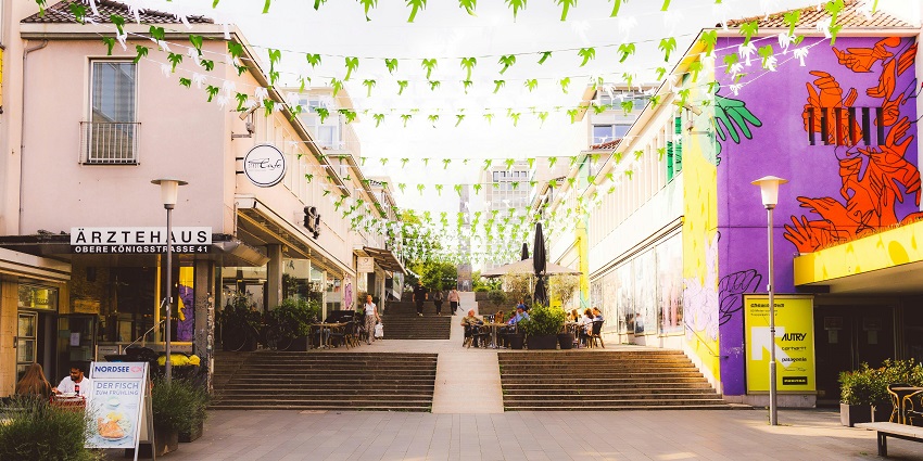Wander through the Creative Quarter, one of the things to do in Folkestone.
