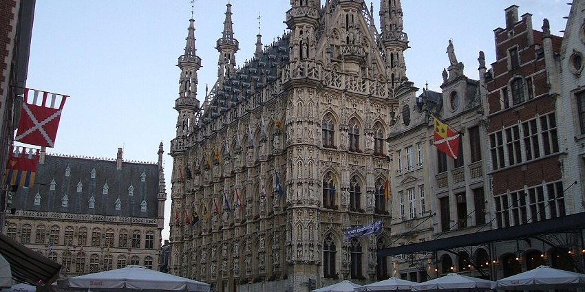 Admiring the Gothic spires is one of the most iconic things to do in Leuven.
