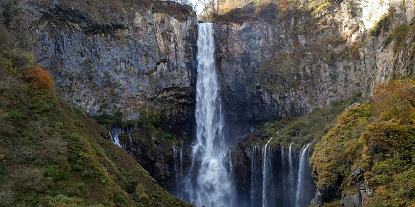 Experiencing the breathtaking Kegon Falls, one of the things to do in Nikko.