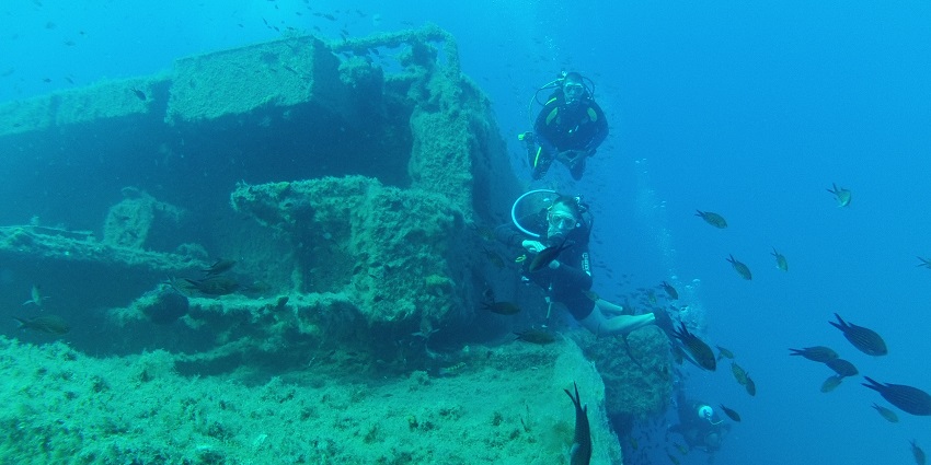 Diving to the Zenobia wreck is one of the most thrilling things to do in Larnaca Cyprus.