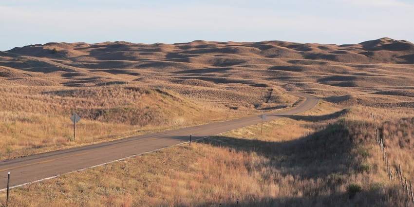Driving scenic byways is one of the most peaceful things to do in Nebraska.