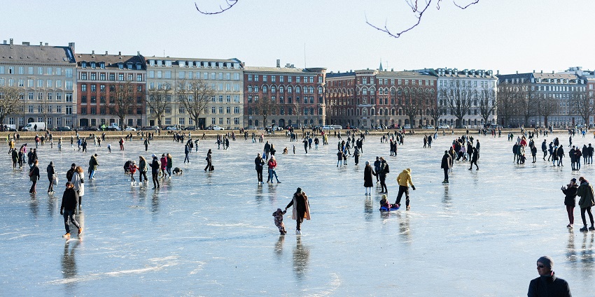 Ice Skating at the Downtown Denver rink is one of the top things to do in Denver Colorado in Winter.