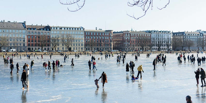 Enjoy ice skating at Emera Oval, one of the best things to do in Halifax in winter.