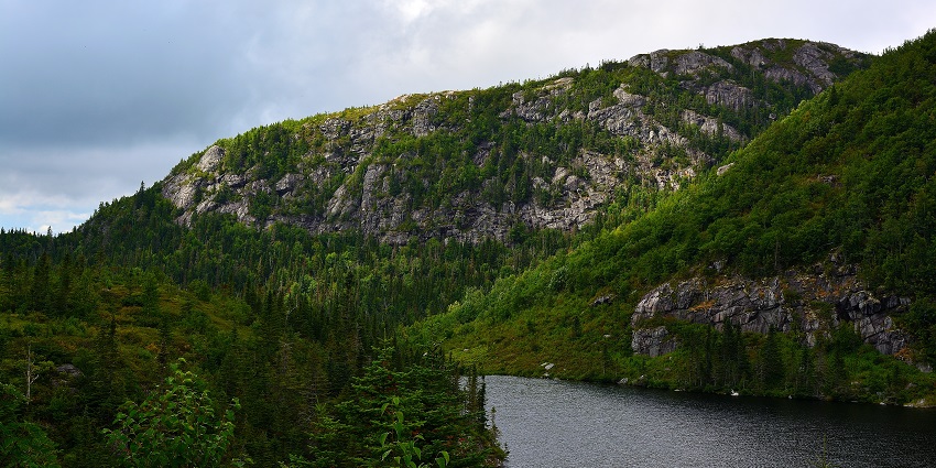 Le Massif de Charlevoix mountain scenery, a places to visit near Quebec City.