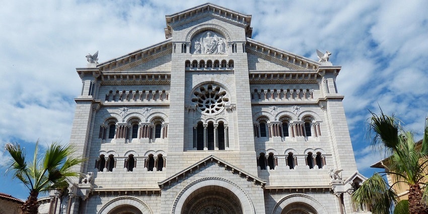 Elegant Monaco Cathedral, a stunning and historic landmark in the heart of Monaco.

