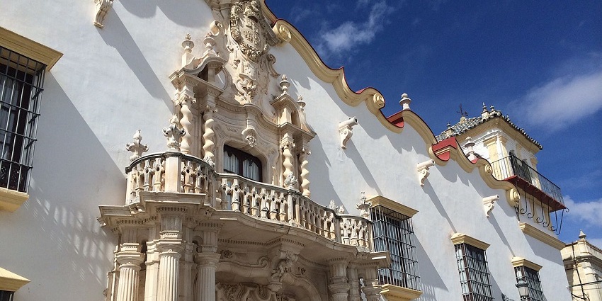 Palacio del Marques de La Gomera in Osuna known for baroque elegance and places to visit near Seville.
