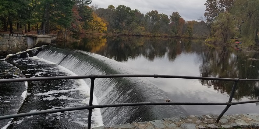Admiring the fall river views is one of the most peaceful things to do in Natick MA.