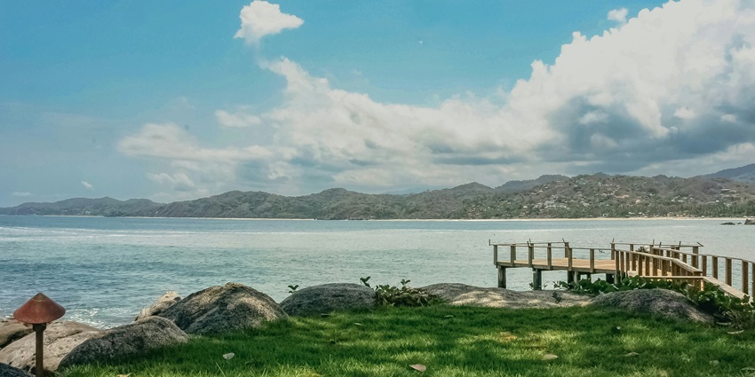 Sayulita beach town with crystal clear water, popular places to visit near Puerto Vallarta.