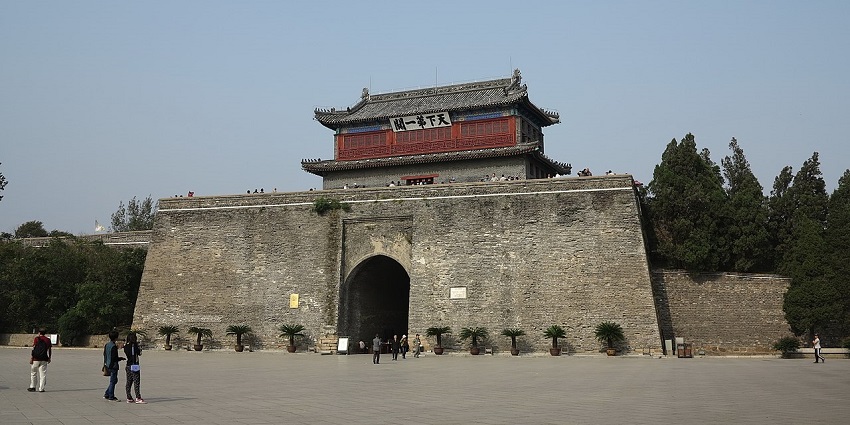 Shanhai Pass fortress in Hebei, a must-see among places to visit near Beijing.
