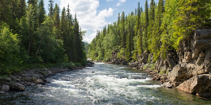 Peaceful Gäddede Sweden, a hidden gem among the best places to visit near Norway.