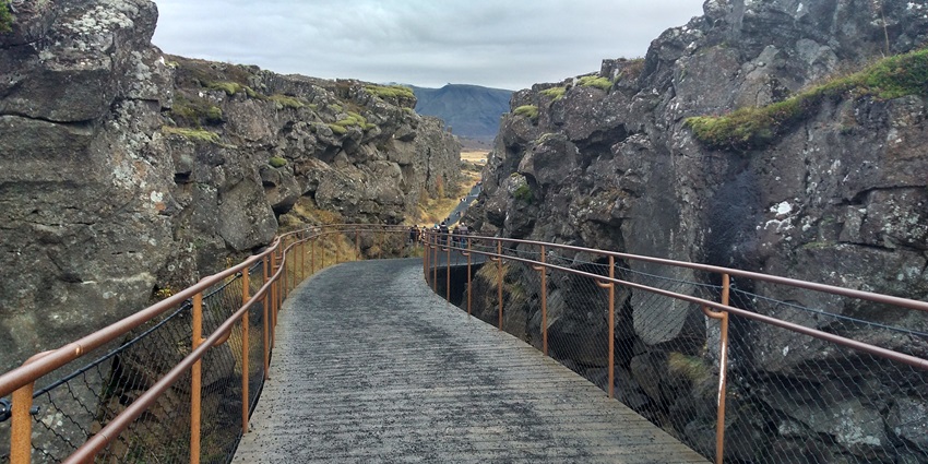 Þingvellir National Park is a UNESCO World Heritage Site and one of the best places to visit near Reykjavik.