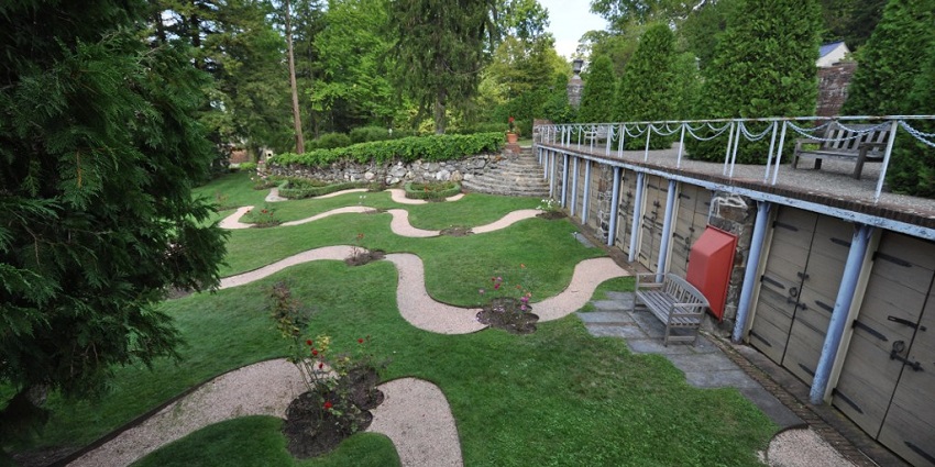 Strolling through elegant Naumkeag gardens is one of the top things to do in Hancock MA.