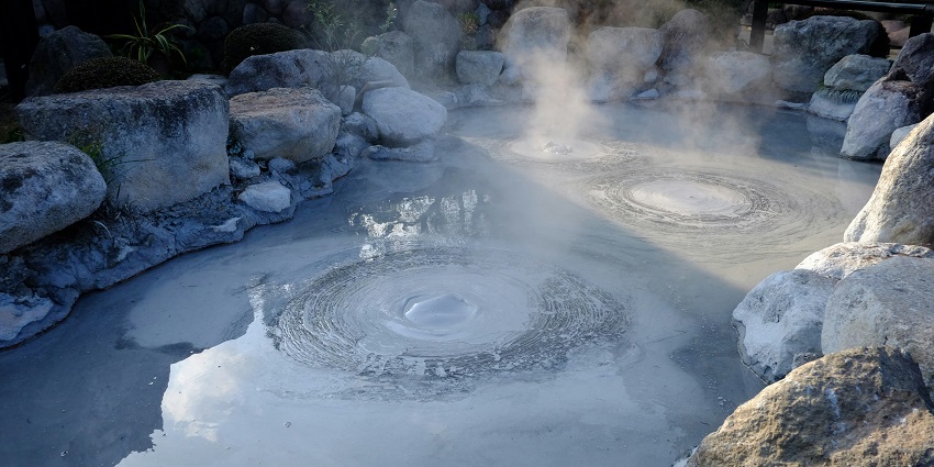 Relaxing in natural hot springs is one of the most soothing things to do in Krabi for Bachelors.