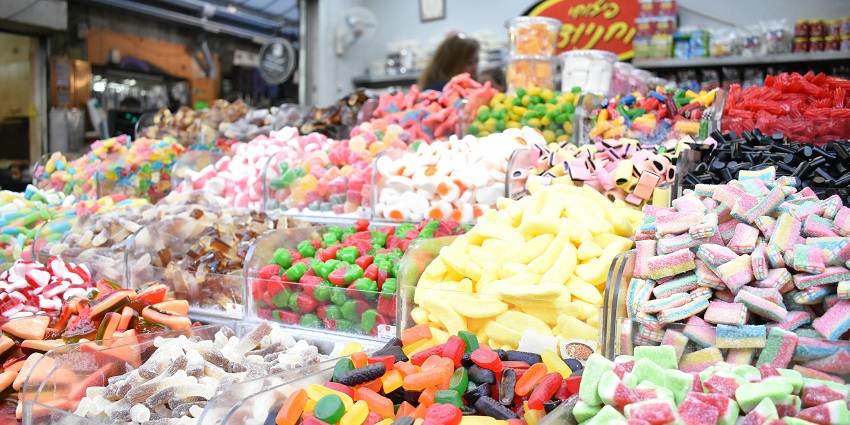 Explore a colourful candy shop, sweet and playful things to do in Jacksonville FL for couples.