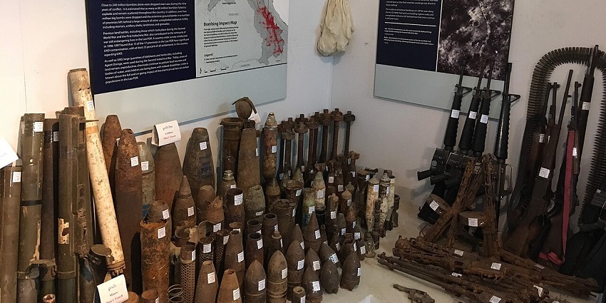 Exploring the UXO Centre is one of the things to do in Luang Prabang.