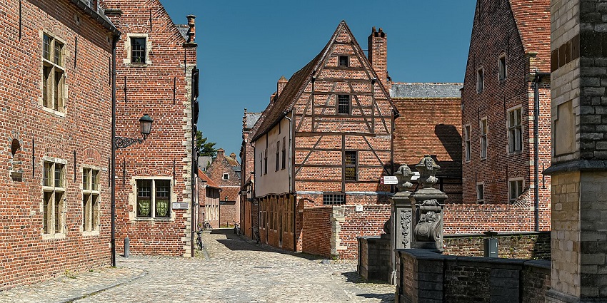 Wandering through Groot Begijnhof is one of the most peaceful things to do in Leuven.
