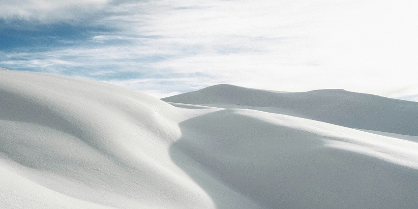Sand dunes in Rann of Kutch highlighting what is Rann of Kutch famous for.