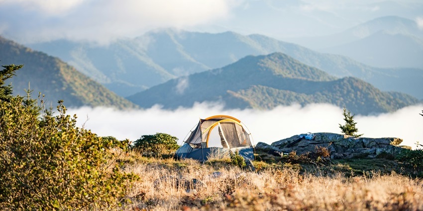 A scenic view of the Bheemeshwari Adventure Camp, one of the places to visit near Adichunchanagiri