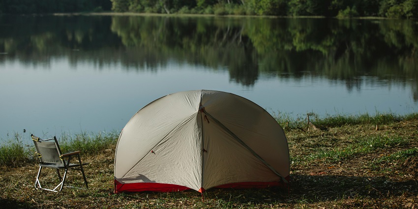 Riverside Eco Camp at Bheemeshwari, one of the places to visit in October near Bangalore.