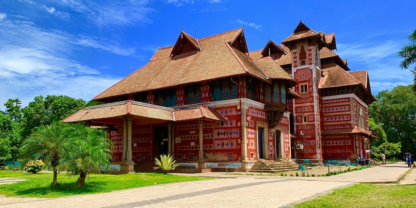 Exterior view of Peace Museum at Imphal War Cemetery, among places to visit near Imphal.

