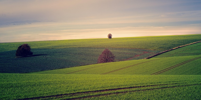 Scenic view of lush green forest and hills under a clear sky at Jhilimili.