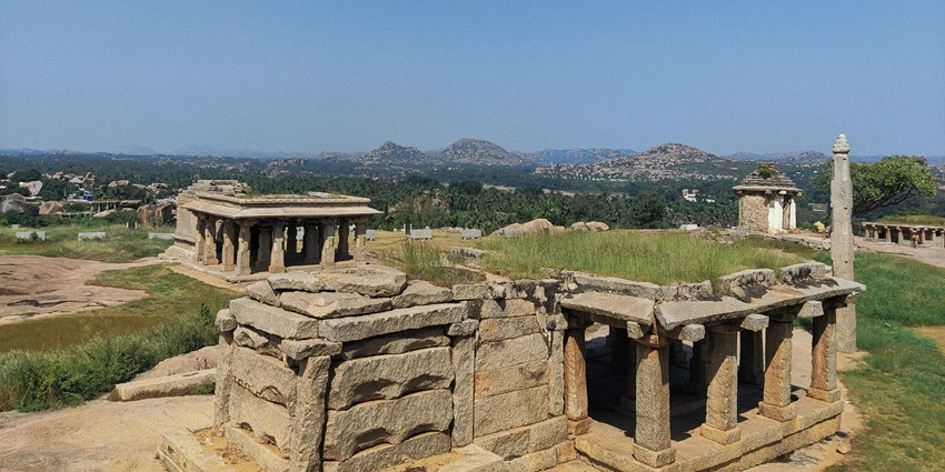 Bhimgad Fort, an ancient landmark among the scenic places to visit near Belgaum in winter.