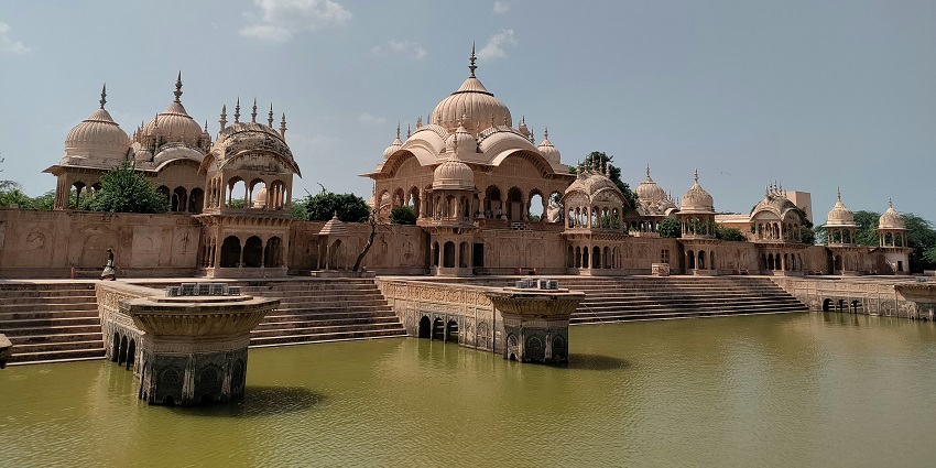 Vishram Ghat in Mathura, a tranquil riverside spot with historic charm.
