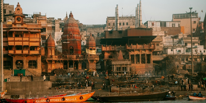 Manikarnika Ghat in Varanasi is known for its spiritual significance – what is Varanasi famous for.