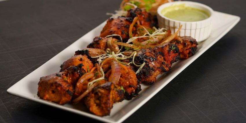 Chicken tikka served at Anju Coco Resto, a popular dining spot in Andaman.