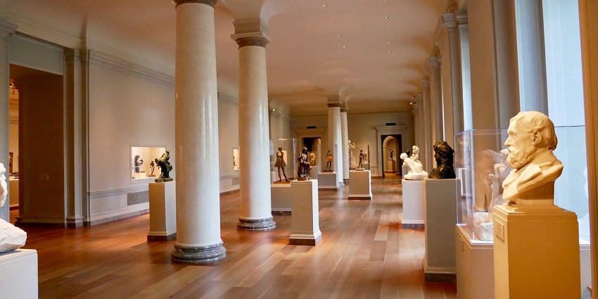 Interior exhibits of the Anthropological Museum, one of the best museums in Andaman.