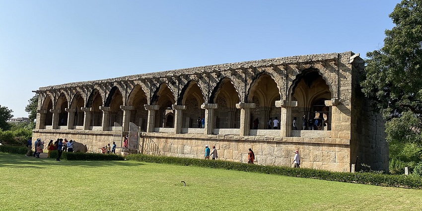 The Archaeological Museum exterior showcases historic stone architecture, one of the historical museums in Karnataka.