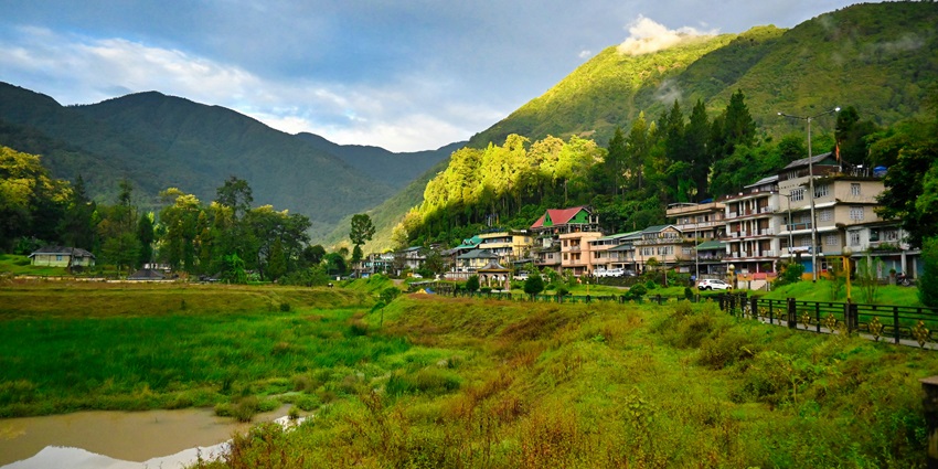 Festivals in Sikkim, like Dasain in villages, highlight rich culture and traditions.