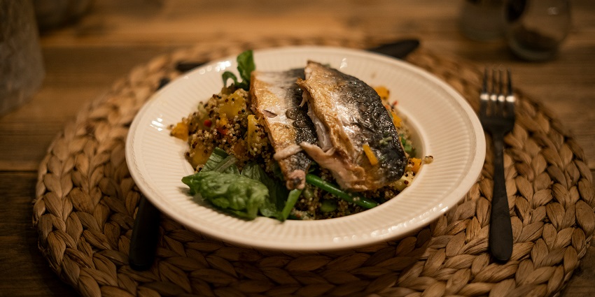 Cooked mackerel served at Enak KL, highlighting the best restaurants in Kuala Lumpur.
