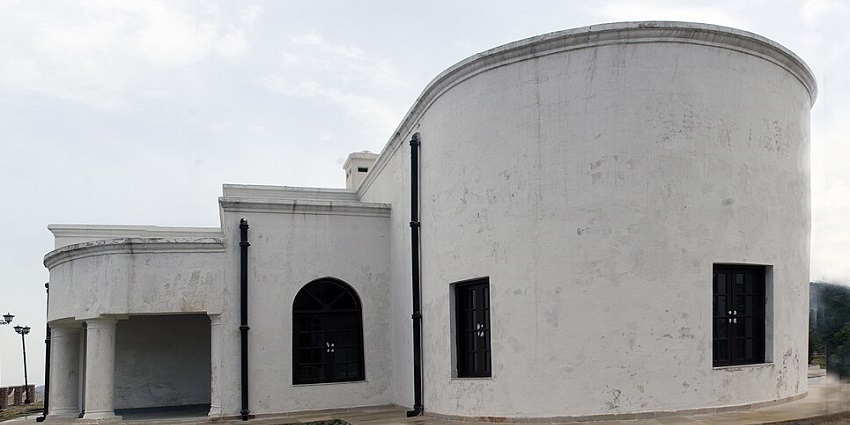 A view of the George Everest House in Mussoorie, which houses the cartography museum, one of the top museums in Uttarakhand.
