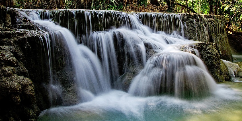 Iruppu Falls cascading through lush greenery is a scenic gem among waterfalls in Karnataka.
