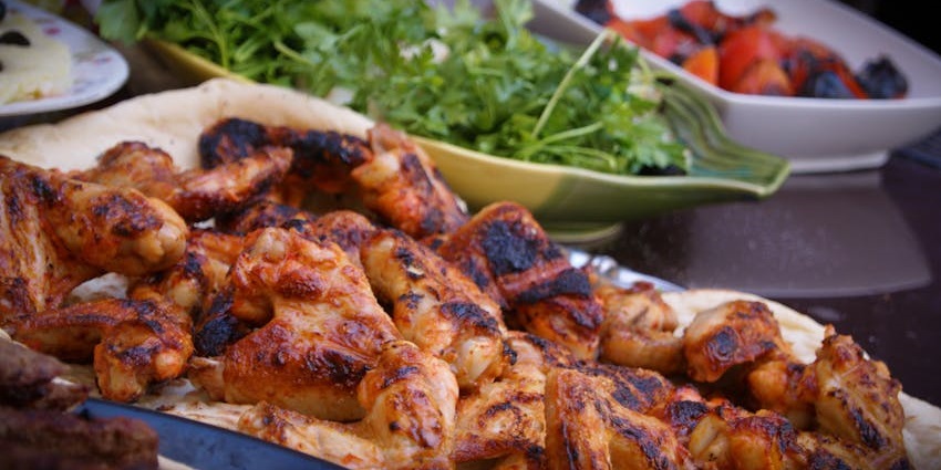 Tandoor chicken served at Kitchen Bar & Family Restaurant, one of the top restaurants in city centre Guwahati.