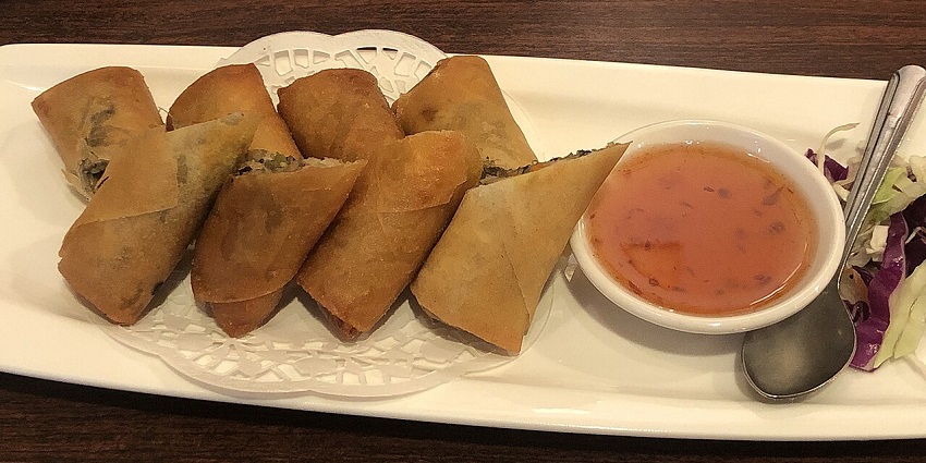 Egg roll chowmein, which has the fillings of all the veggies in the streets of Darjeeling.
