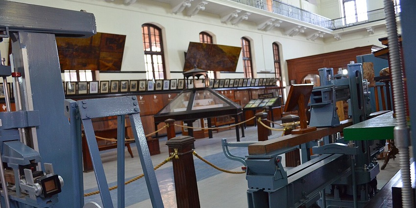An exhibition at the Timber Museum inside the Forest Research Institute in Dehradun.