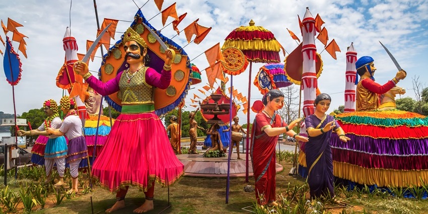 Colorful parade and traditional dances mark Shigmo, one of the vibrant festivals in Goa.