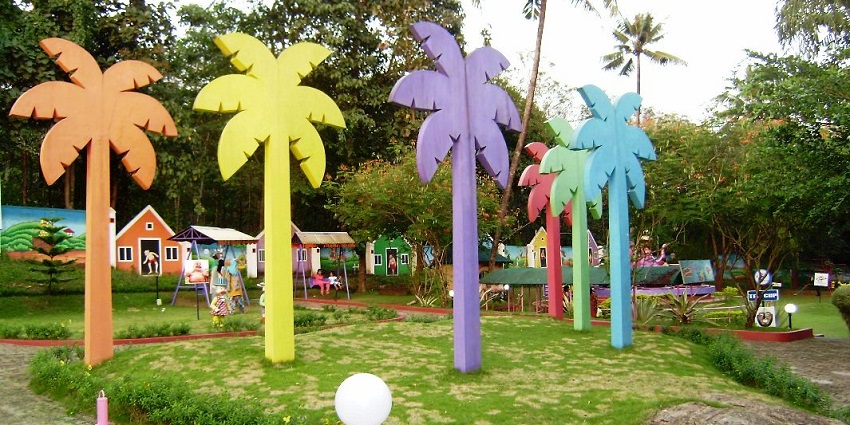 A play area where children are having their best time at Silver Storm Water Park.
