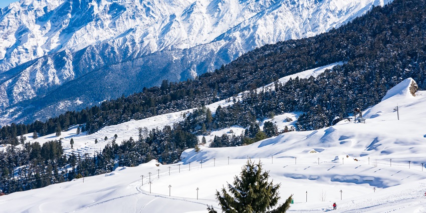 Experience some captivating views of snow-clad mountains on your trip to different places.
