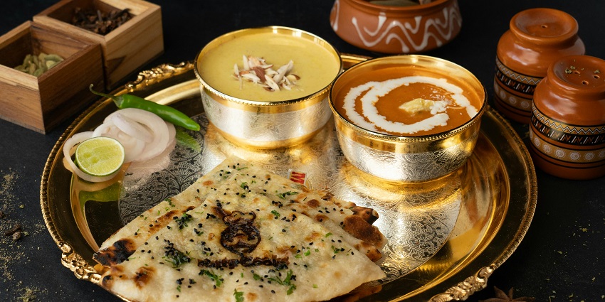 Indian thali served at The Tribes Kitchen, one of the popular restaurants in Jowai.