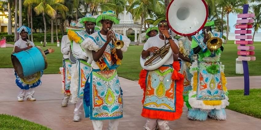 Image of the parades of Junkanoo, offering an immersive experience to all visitors.
