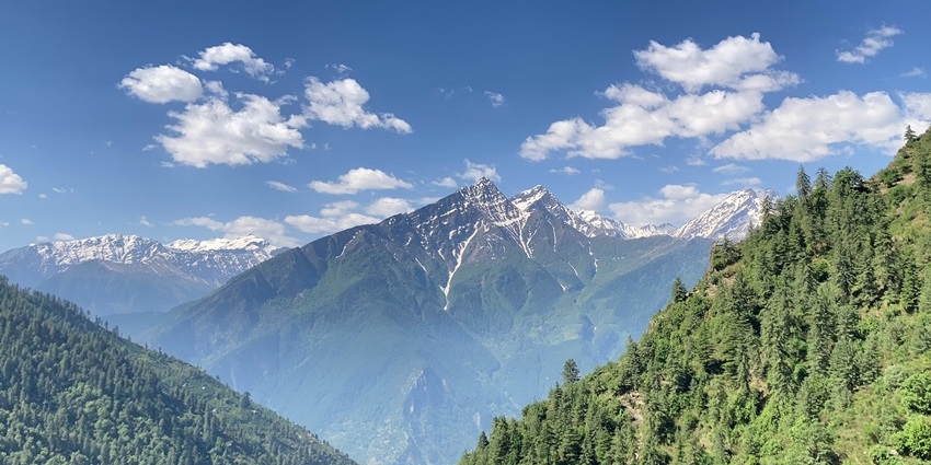 Yulla khas Village, It’s located in the district Kinnaur, Himachal Pradesh. You may see this mountain during trek
